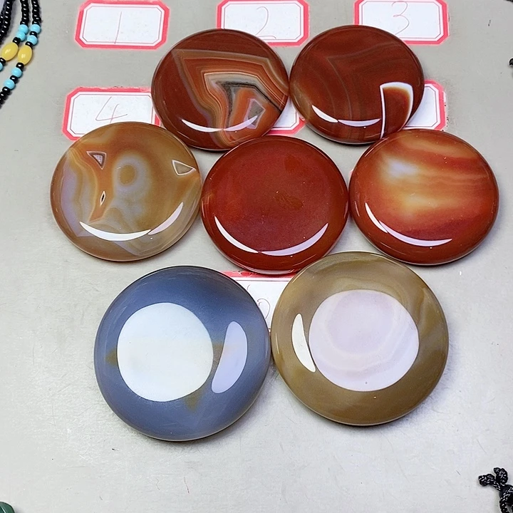 玛瑙/玉髓吊坠(不含链)未镶嵌弥**气