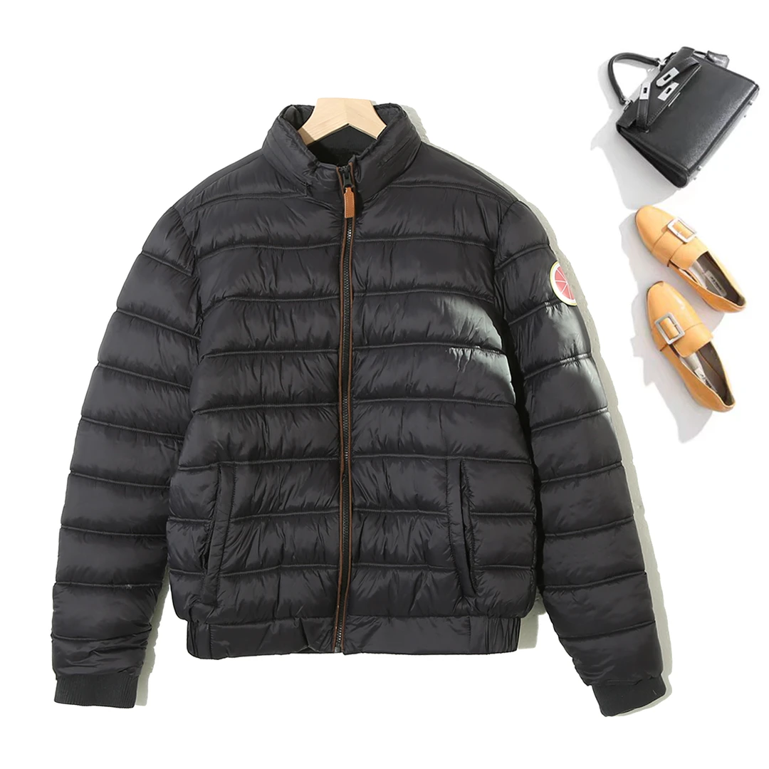 韩版夹克棉服夹棉加绒秋冬连帽情侣宽松设计感保暖百搭P-2G139