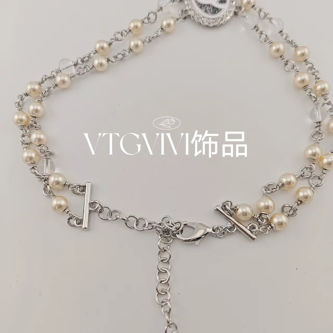 铜合金项链  VTGViVi饰品/中古饰品/时尚复古款/K41/新款项链系列
