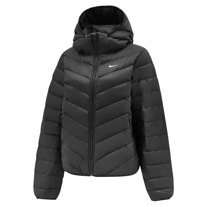 双旦礼Nike耐克冬季女子运动休闲连帽羽绒服外套HV5106-010