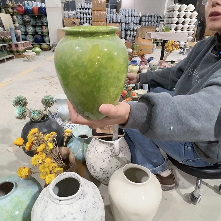 陶摆件景德镇陶瓷花瓶工厂