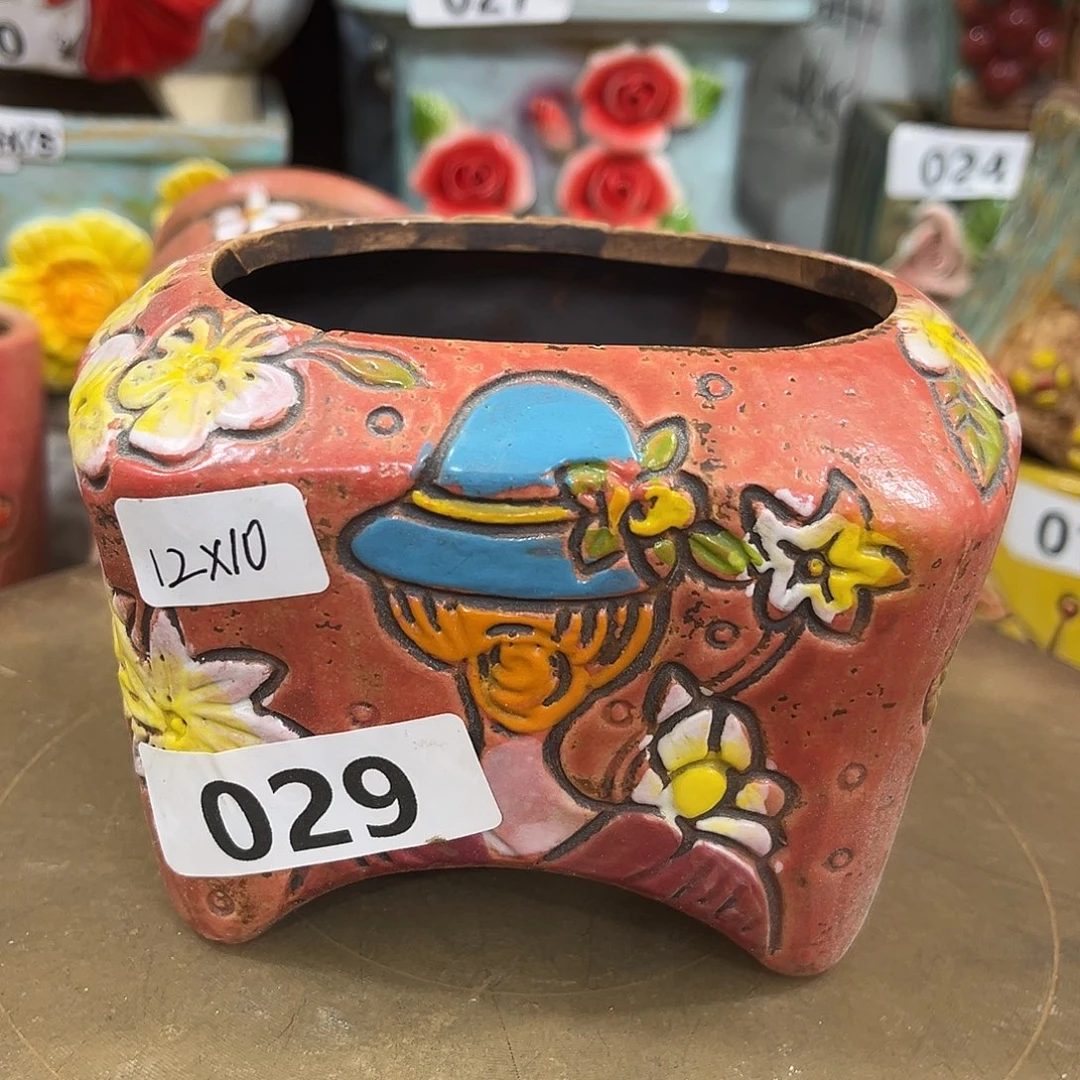 粗陶多肉花盆花盆