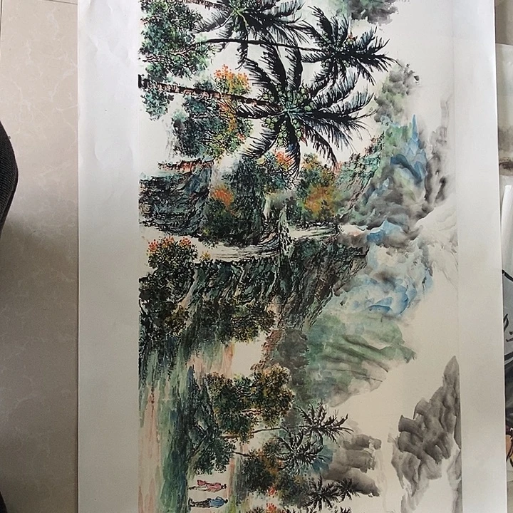 国画三尺横幅陶胜老师