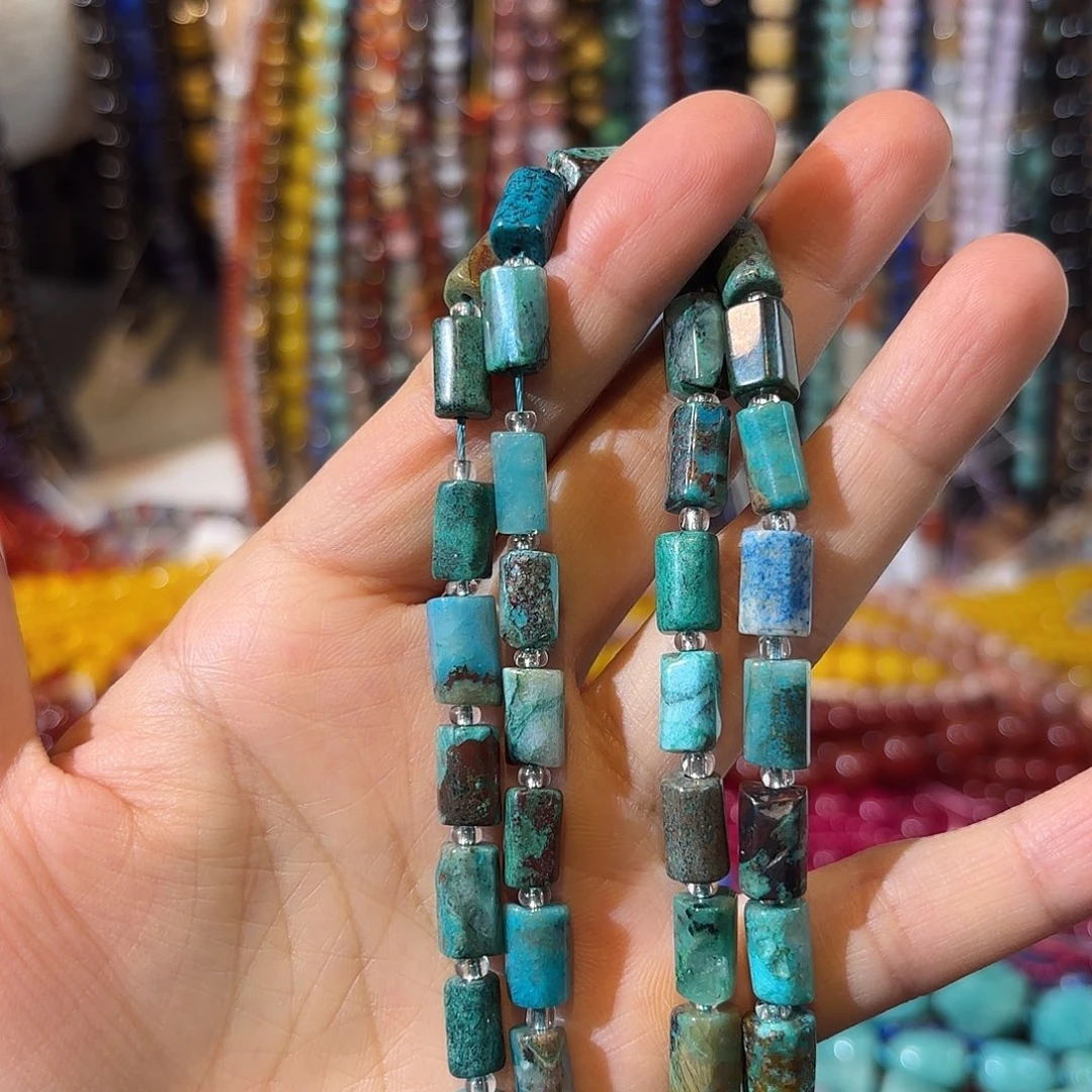 玛瑙/玉髓未镶嵌珠宝半成品凤凰松卡6-10一条