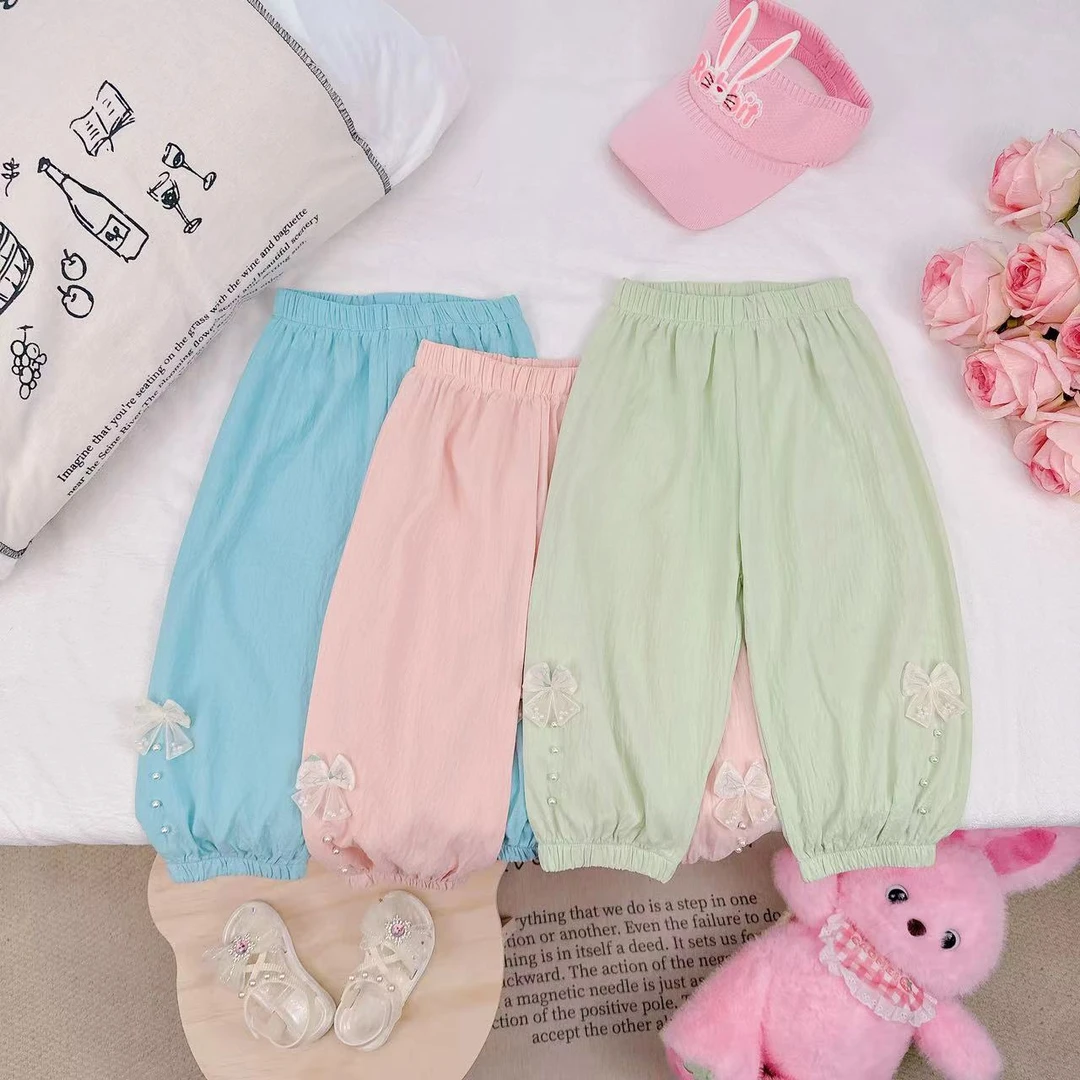 夏季新款时尚洋气可爱休闲女童裤子 D-AB463