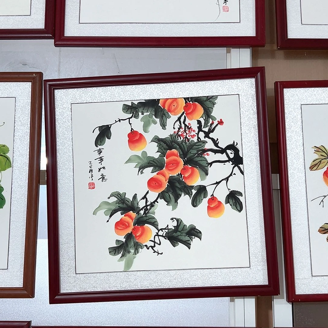 国画樵*手绘保证质量不错