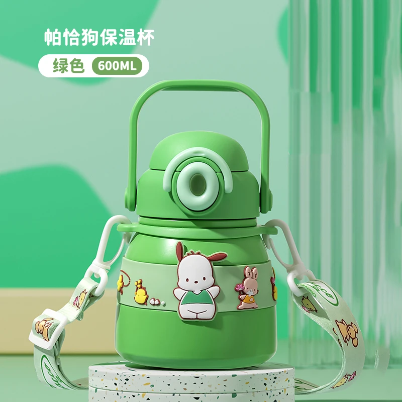 【安之姐乱炸】三丽鸥双饮大肚保温杯316不锈钢水杯2260女生高颜值