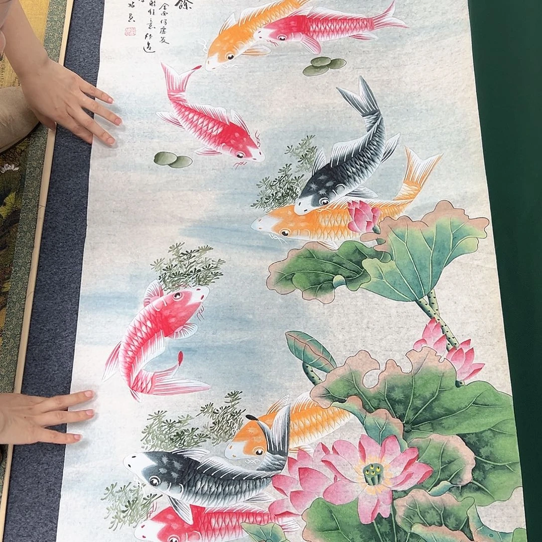 国画宣纸国画纯手绘作品