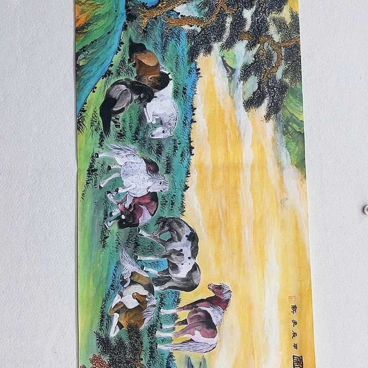 鲁岳美术艺术作品2
