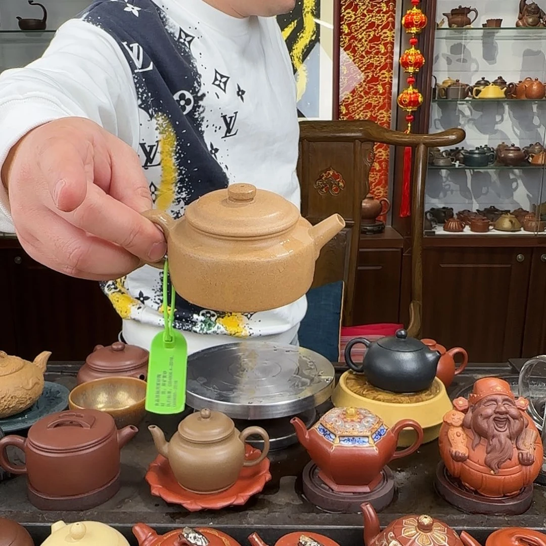 紫砂茶壶德钟段泥