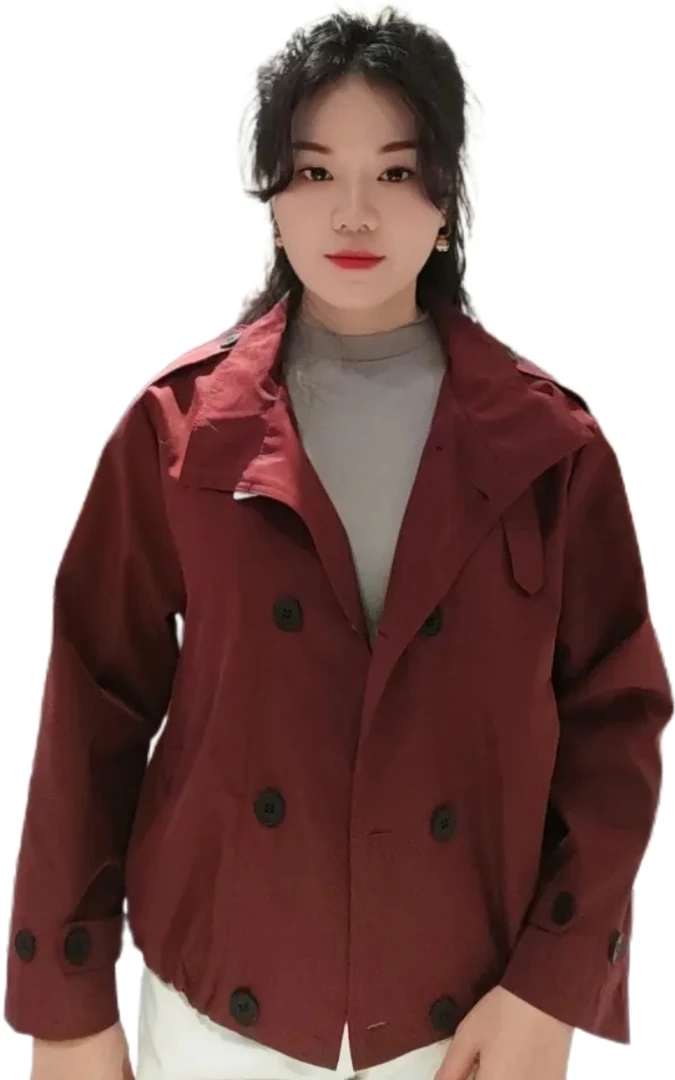 早春2025年短款外套风衣设计感百搭时尚外套休闲女款