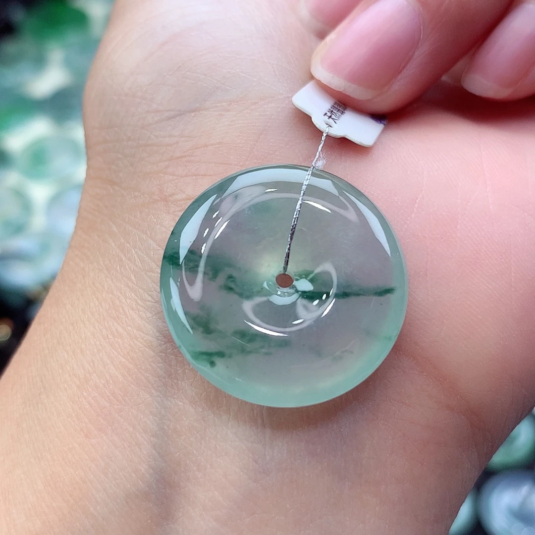 颈饰未镶嵌翡翠编号46尺寸24-6.2