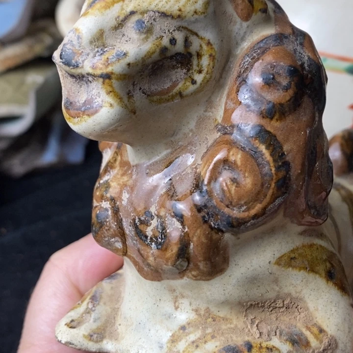 炉扒村窑磁州狮子像