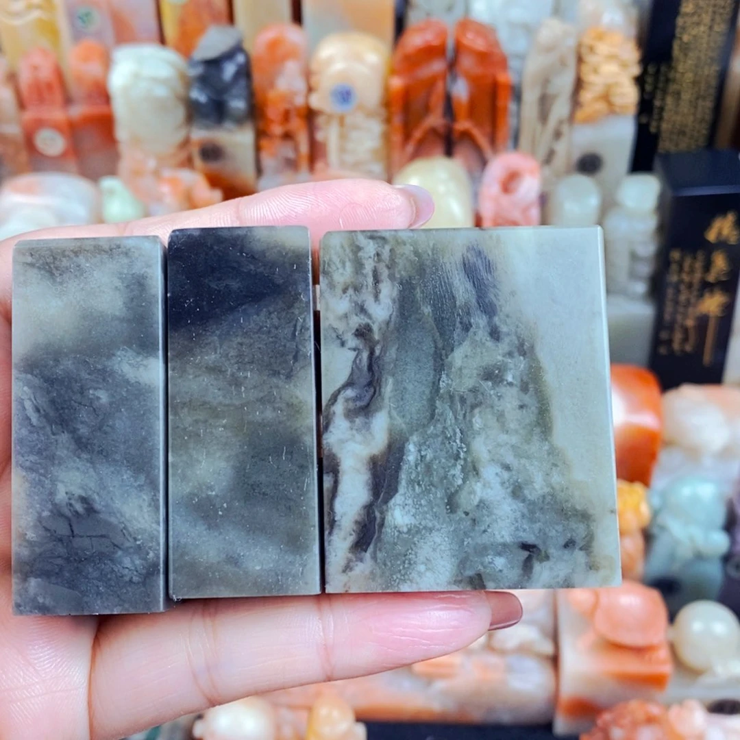 老挝石印石不****啊手工篆刻