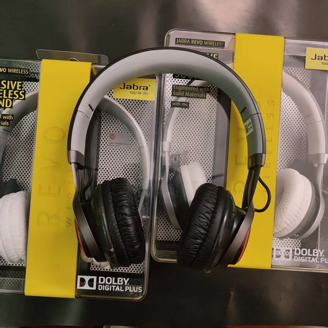 8新 jabra/捷波朗  REVO 头戴式无线蓝牙运动立体声降噪耳机