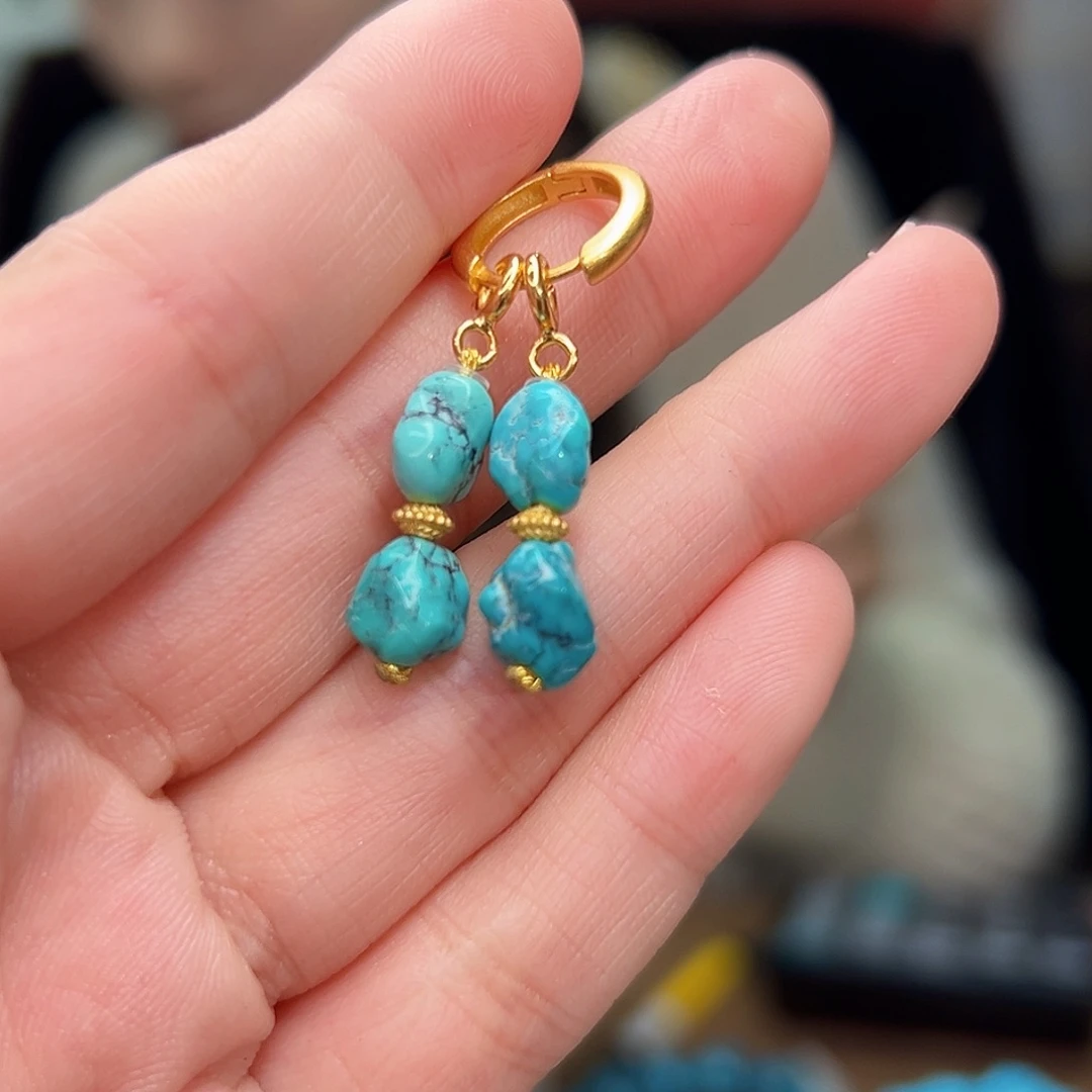 绿松石珠宝奇石未镶嵌