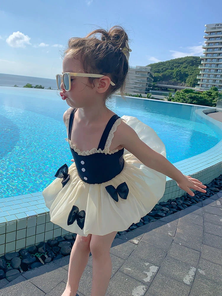 女连体泳衣夏季连体泳衣宝宝洋气公主