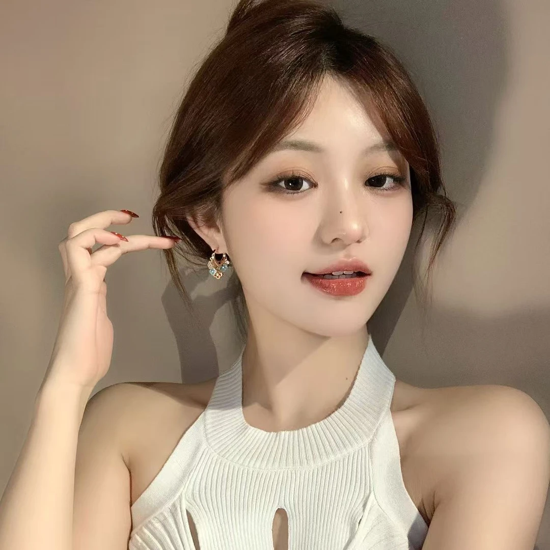 FULL GIRLISH耳环00946气质轻奢小众耳钉耳饰