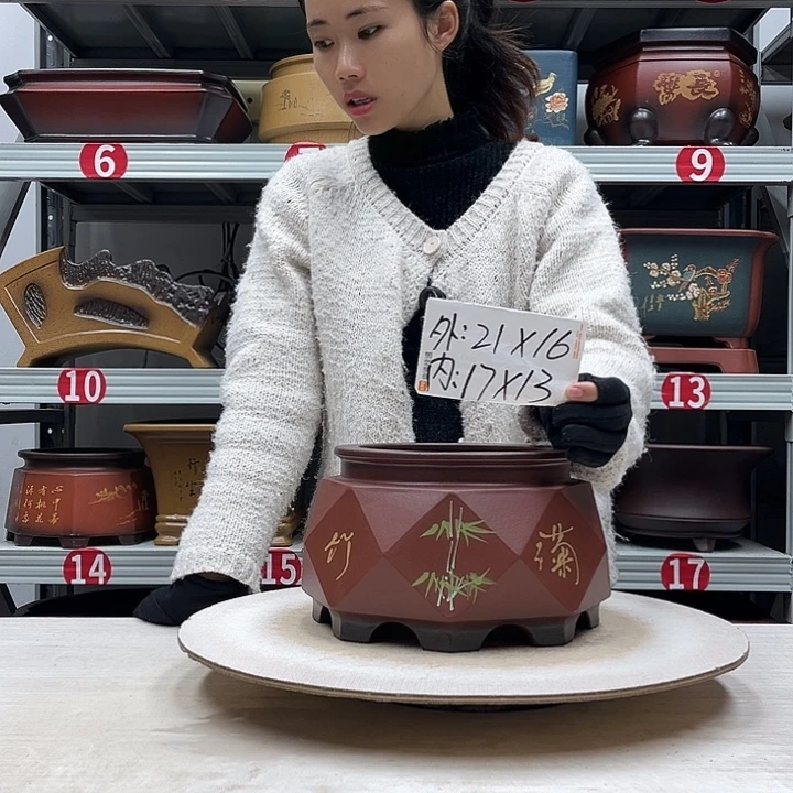 花盆紫砂紫砂花盆