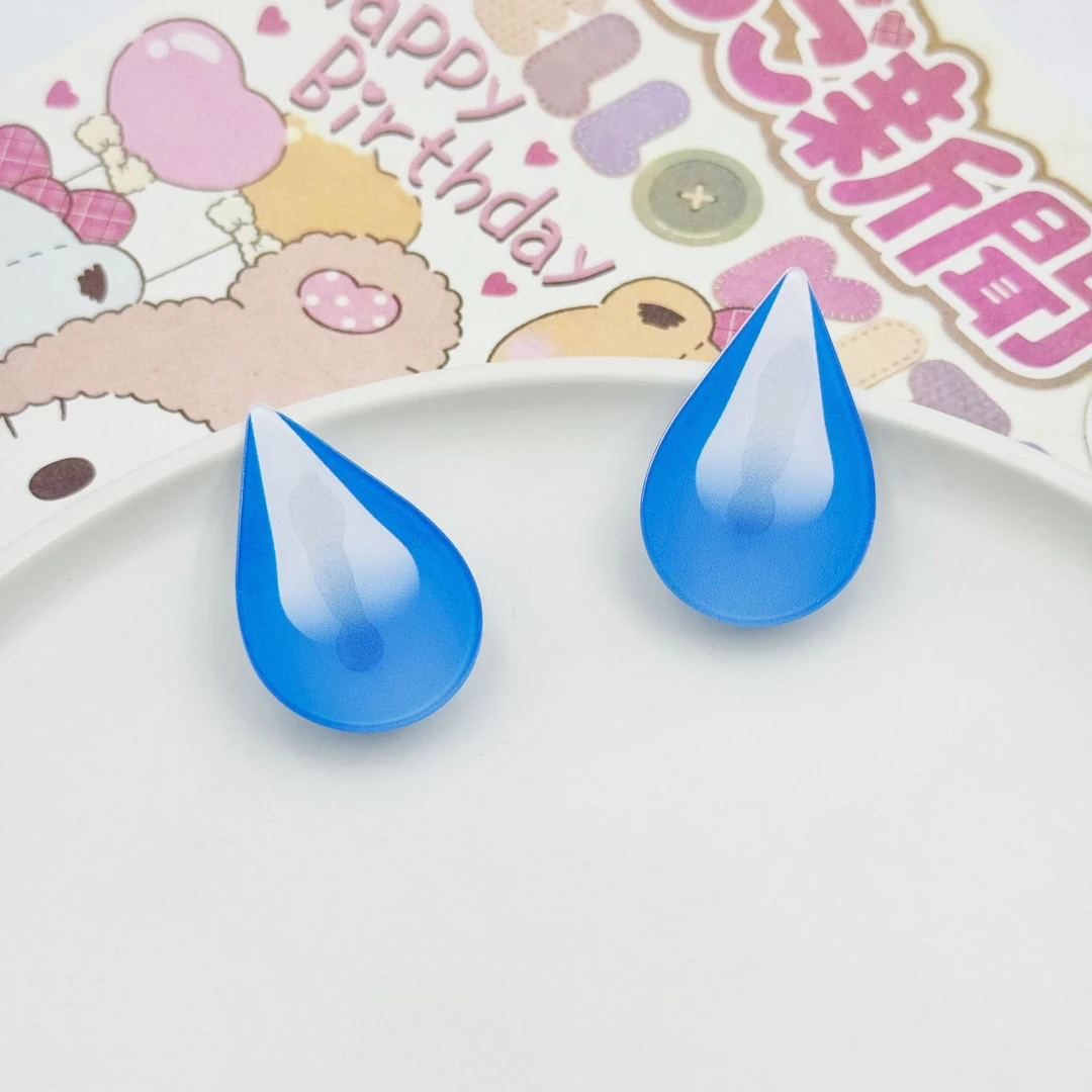 【艺凡】emjio表情包流汗发夹水滴可爱恶搞无语发饰刘海夹