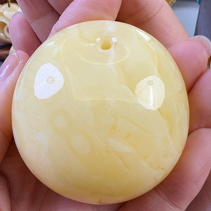 蜜蜡颈饰未镶嵌蜜蜡