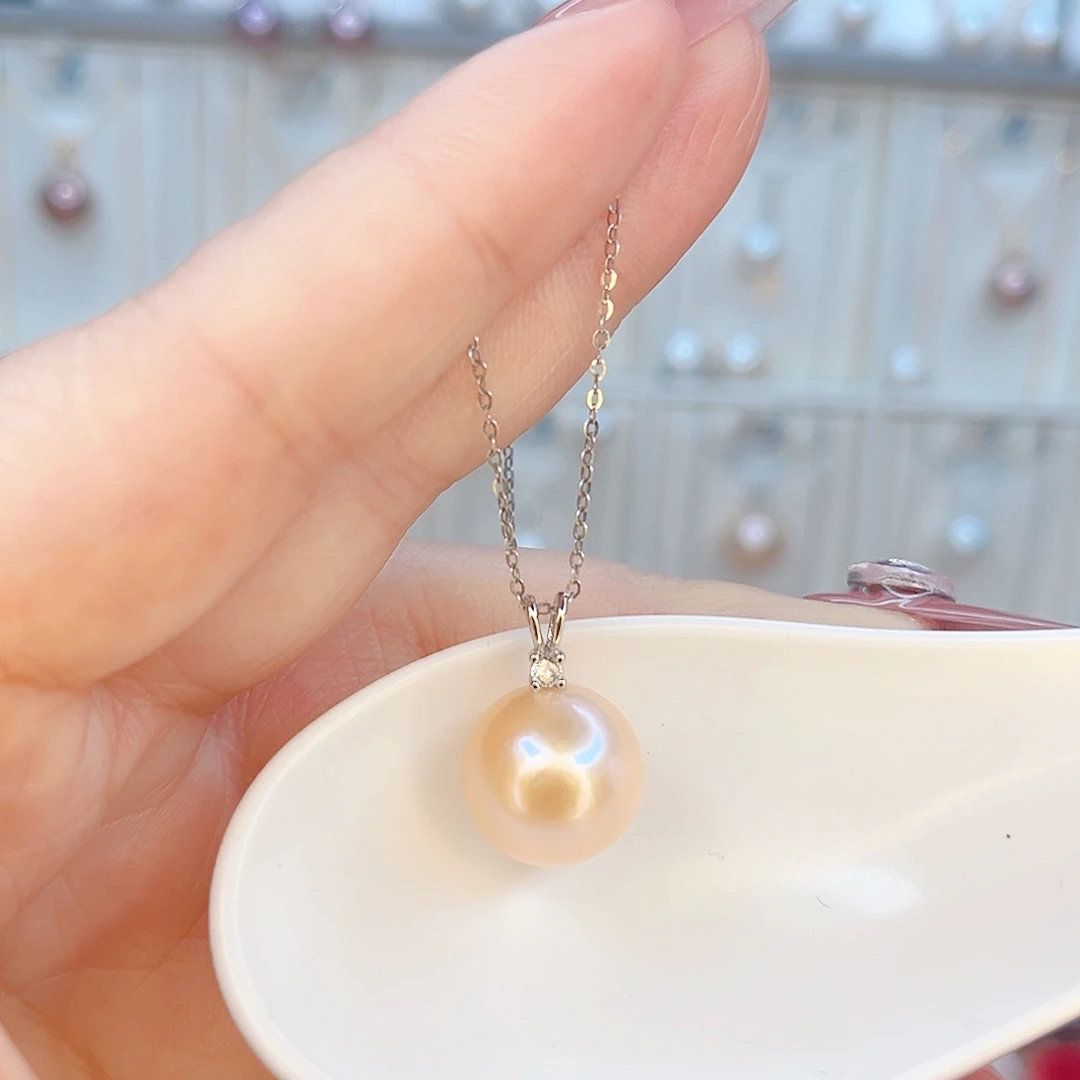 吊坠(赠链)淡水珍珠合金