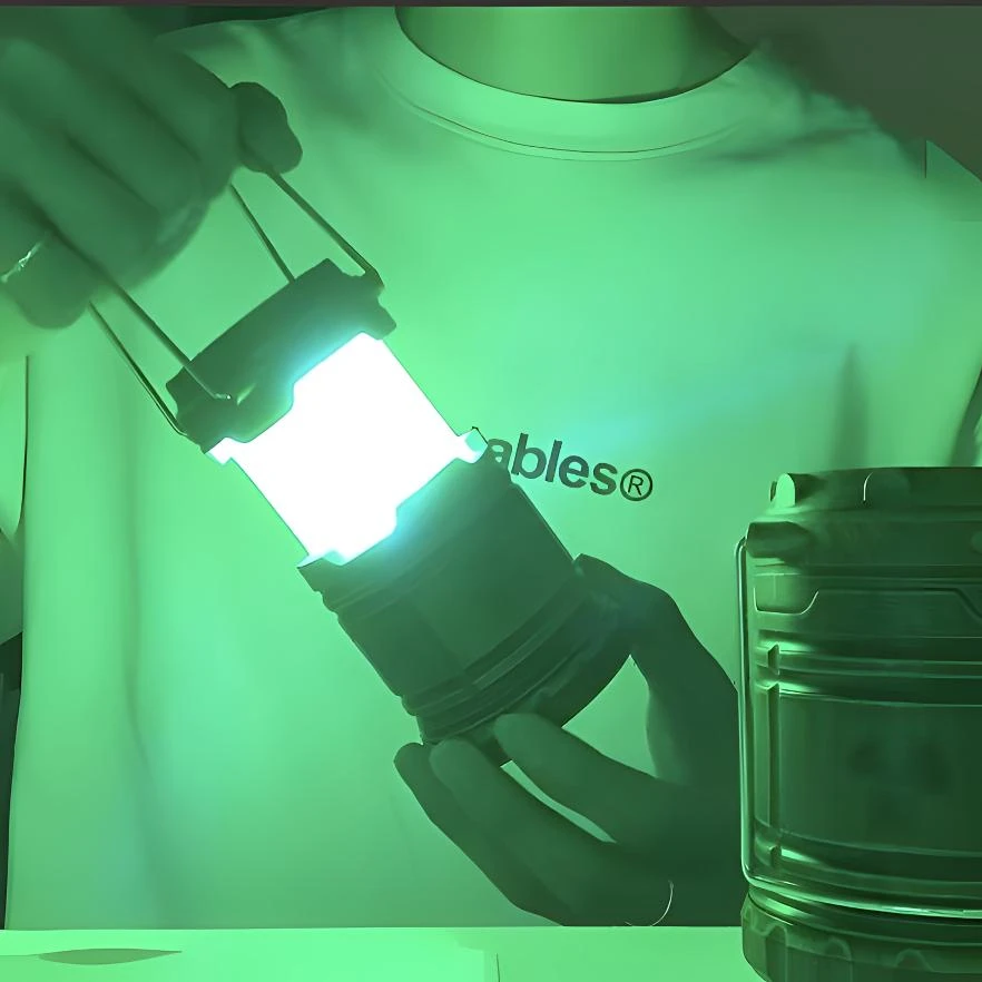 微型核反应堆灯笼摆件礼物手提夜灯充电款家用卧室氛围灯电池款