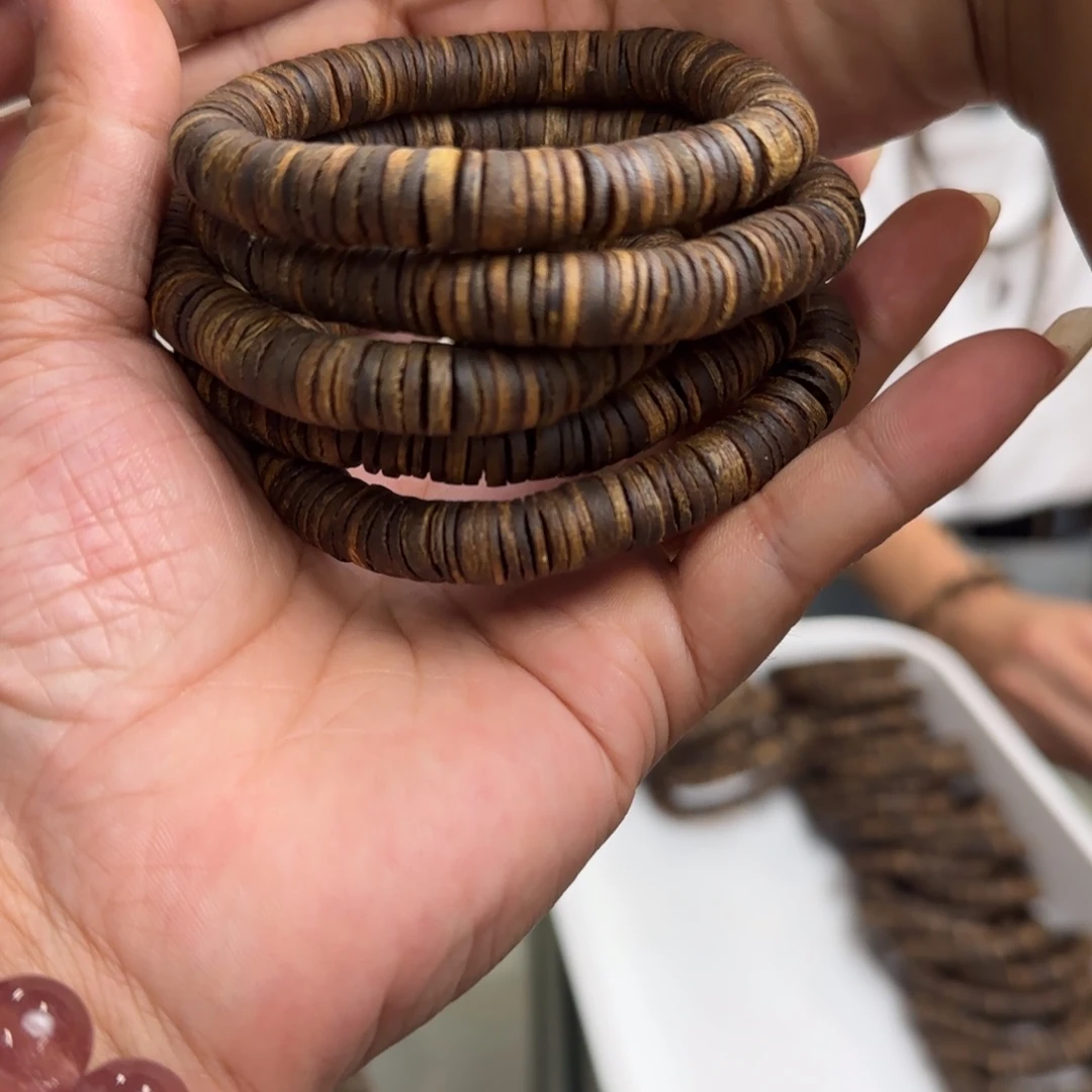 手串沉香多样性发1条片珠张勺子高货10克定制款