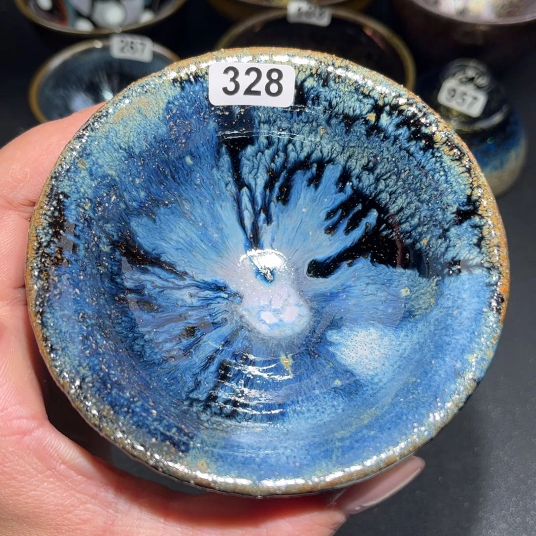 茶盏328 建盏单盏放大漏…………