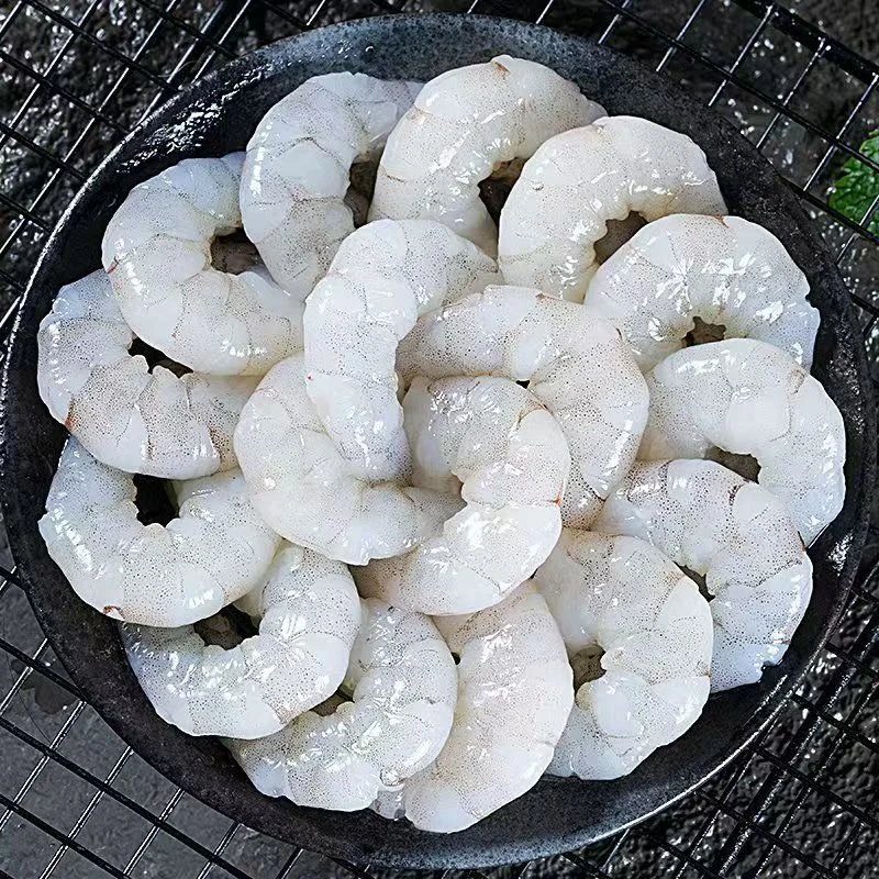【3月新货】新鲜现剥海水青虾仁手工开背去虾线G 肉质鲜嫩 到手3包