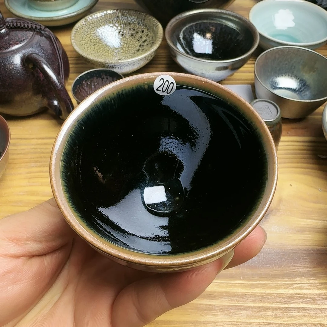 茶盏建窑建盏茶器200
