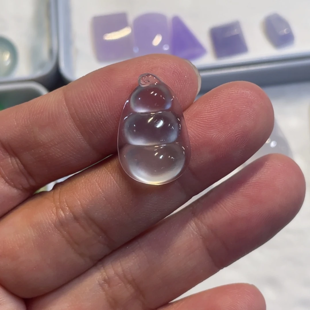 定制翡翠未镶嵌豆子