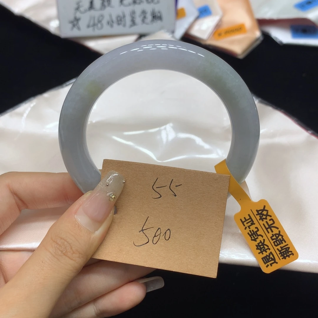 翡翠未镶嵌手镯天然翡翠