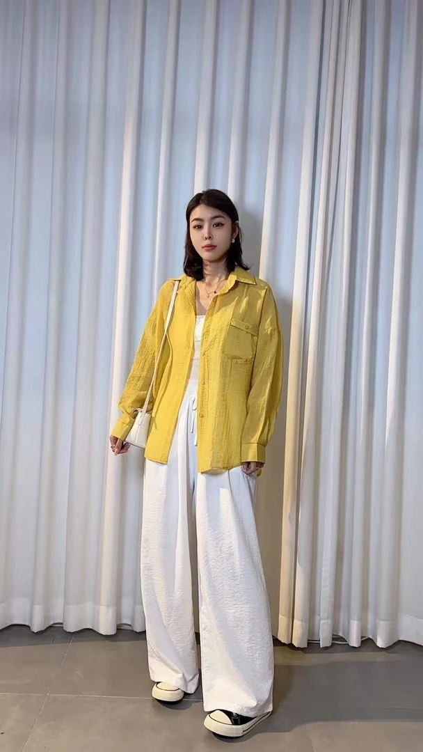 李园家2号店-58305-夏季新款休闲宽松百搭阔腿裤