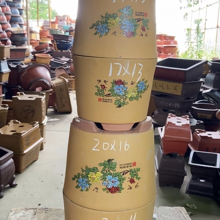 紫砂花盆紫砂紫砂