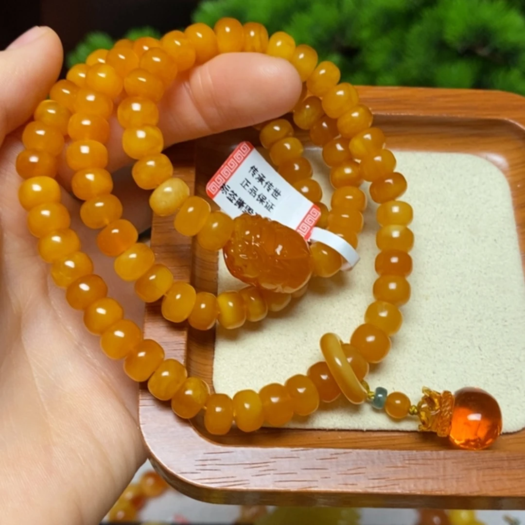 【闪购商品】手链蜜蜡未镶嵌手串