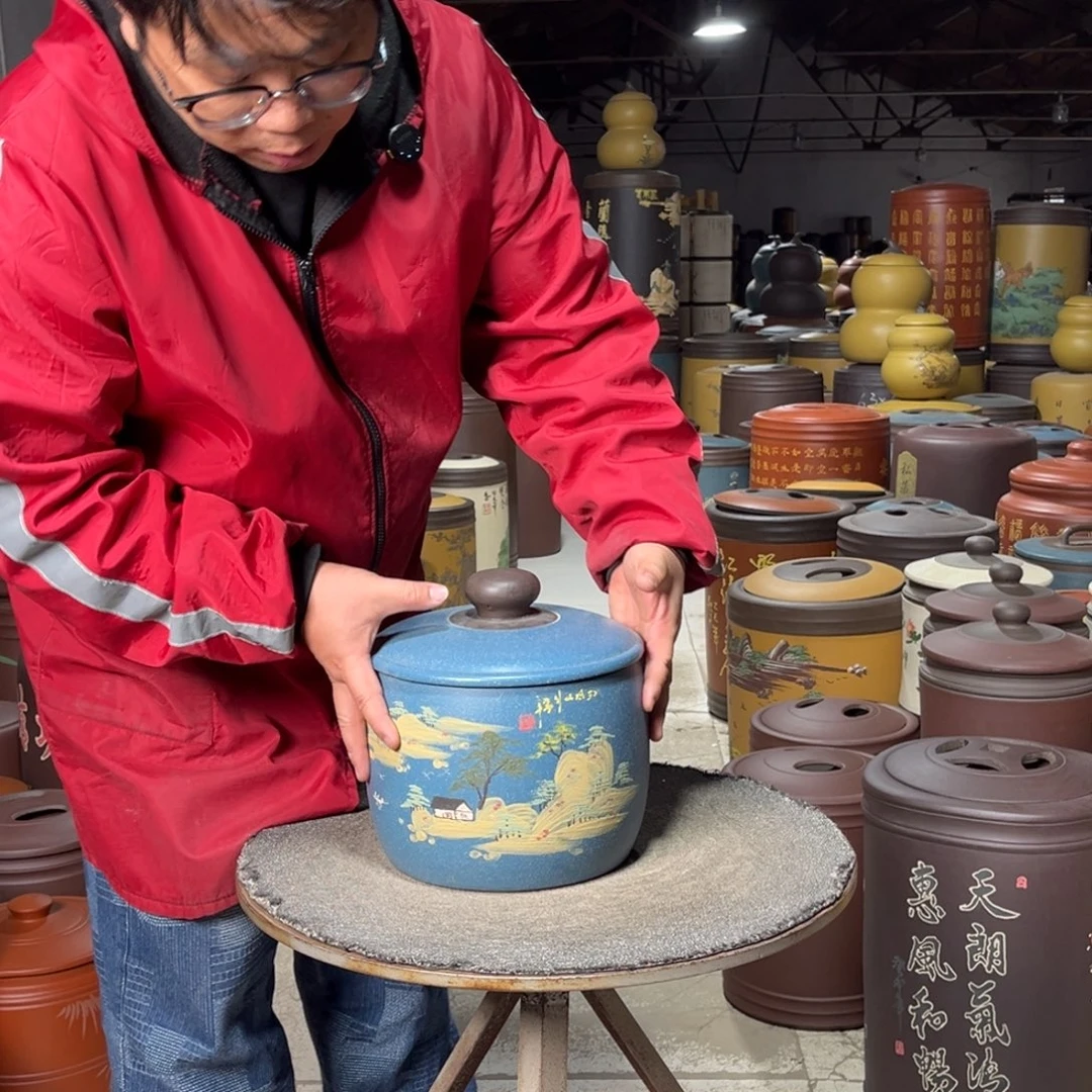 紫砂茶叶罐茶叶罐