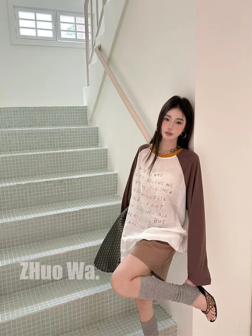 25年夏季新款百搭T恤卓娃3256