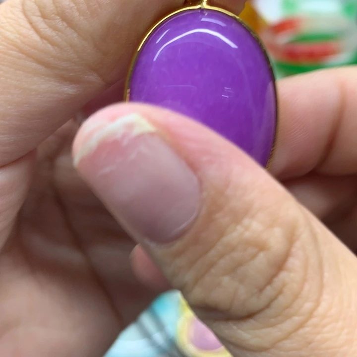 颈饰未镶嵌翡翠吊坠