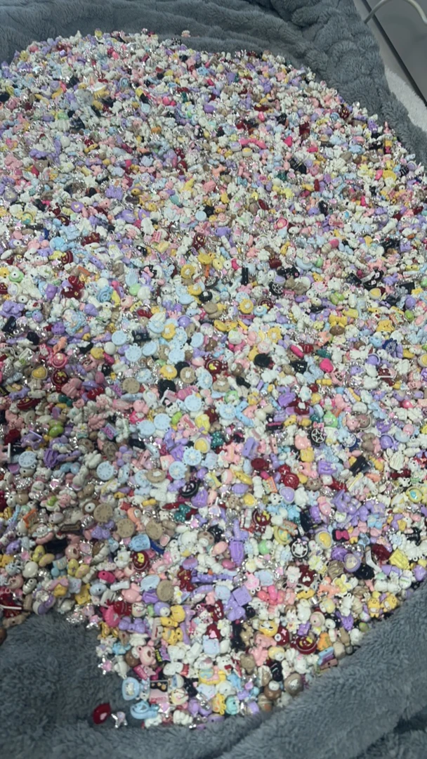 合金混装蝴蝶结小熊蝴蝶卡通爱心仙女风装饰