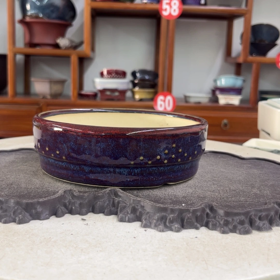 紫砂花盆瑕疵5-16。。。