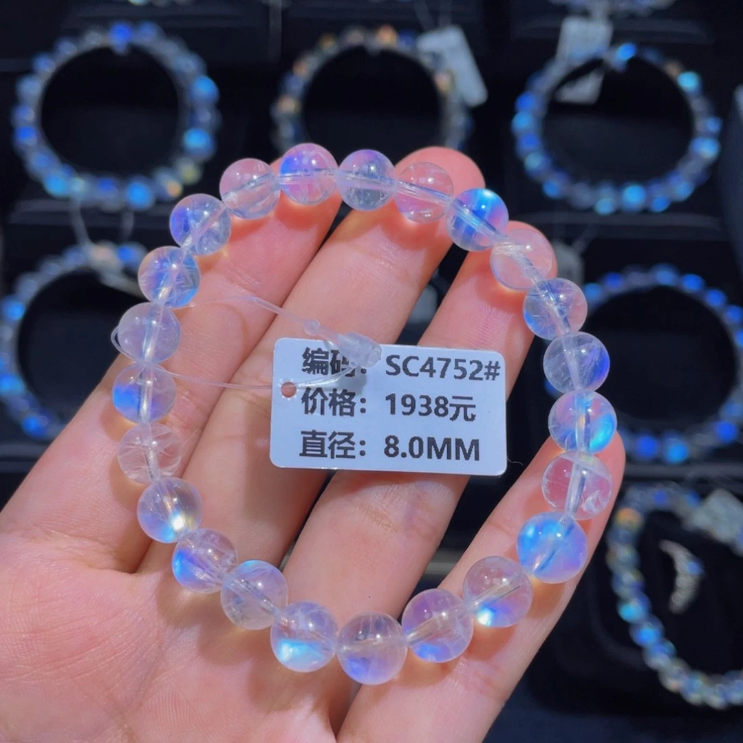 手链未镶嵌月光石娜***界SC4752#8.0mm