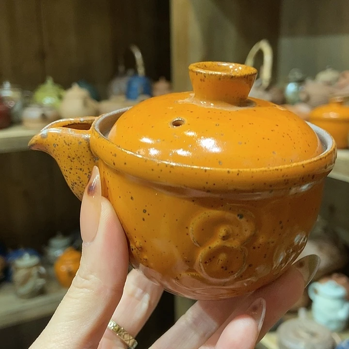 柴烧老岩泥高端茶器