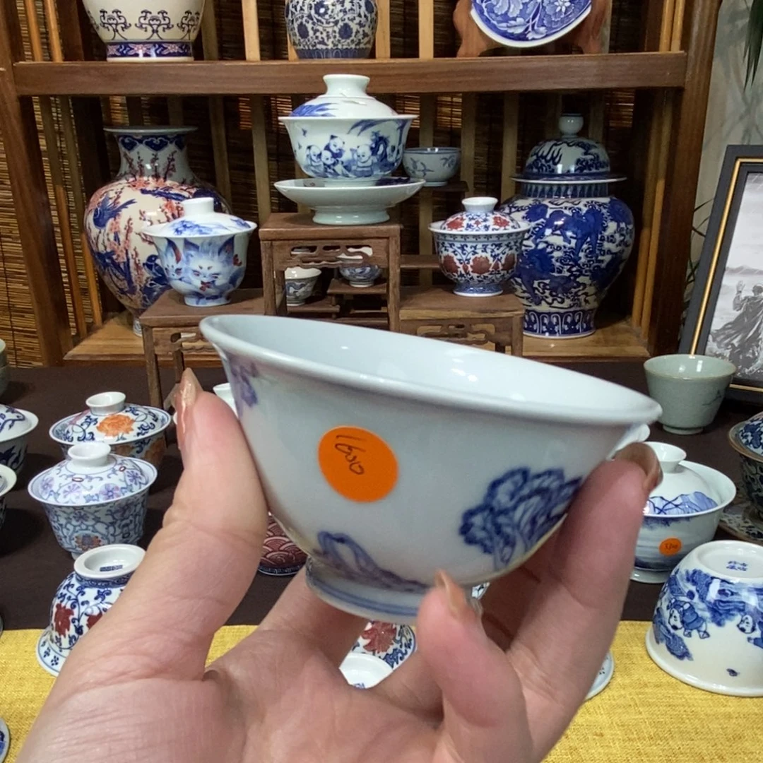 景德镇陶瓷手工手绘