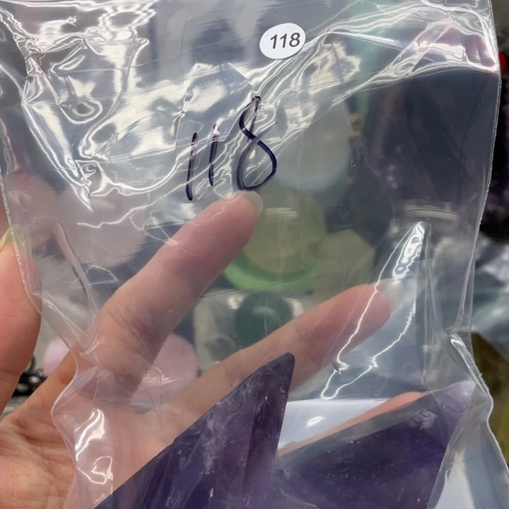 海***丶水晶珠宝半成品未镶嵌118紫水晶块