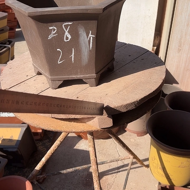 紫砂花盆透气花盆