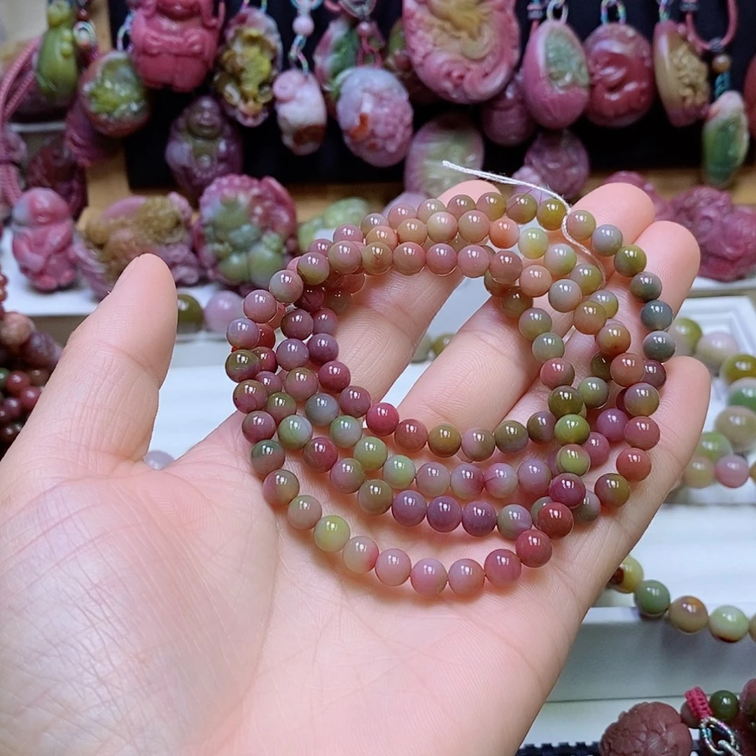 玛瑙/玉髓盐源玛瑙手链未镶嵌