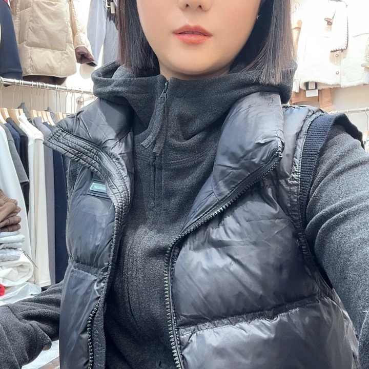 马甲外套6789黑色