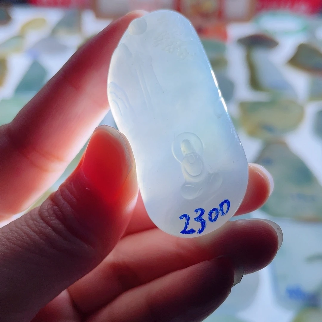 定制翡翠未镶嵌天然翡翠悟道