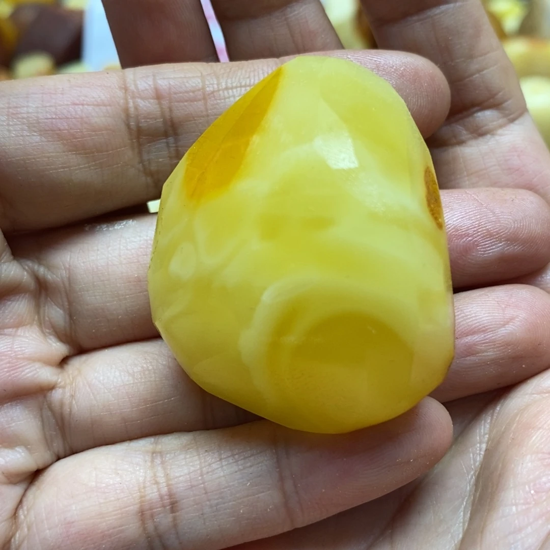 定制琥珀未镶嵌传世琥珀蜜蜡定制